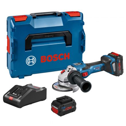 Bosch GWS18V-15 SC Akkus sarokcsiszoló BITURBO 125mm 18V L-BOXX 06019H6101