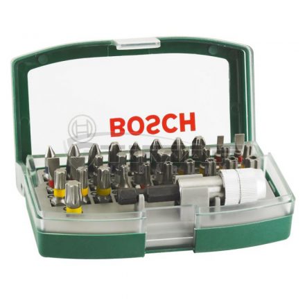 Bosch 2607017063 Csavarozófej-készlet (bitkészlet) színjelöléssel 32 részes