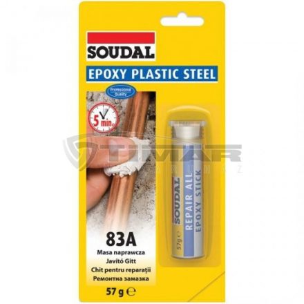 Soudal  83A Epoxy Plastic gyurmaragasztó 124851