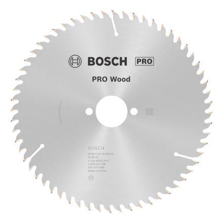 Bosch 2608641188 Körfűrésztárcsa OP WO H 190x30-60