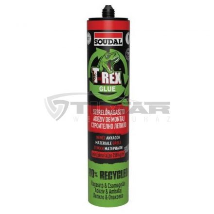 Soudal  T-REX Montage Heavy mat (zöld) Vízbázisú szerelőragasztó 350g 157454