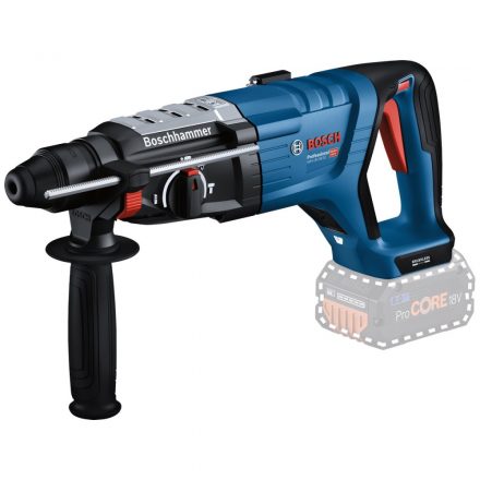 Bosch  GBH18V-28 DC Akkus fúró-vésőkalapács SDS-Plus 18V akku és töltő nélkül, karton 0611919000