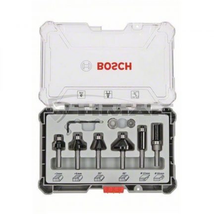 Bosch 2607017468 Él- és Profilmaró klt. bef: 6mm, 6 db-os