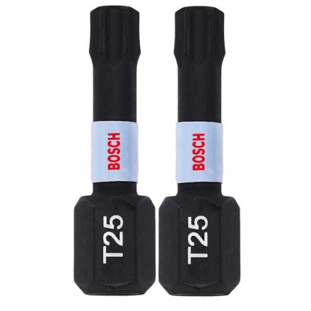 Bosch 2608522475 Impact Control Csavarozó bitfej, torx T25x25mm 2db