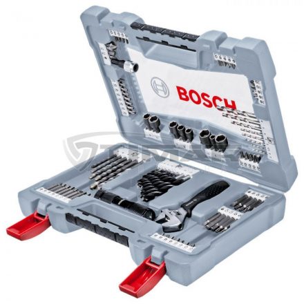 Bosch 2608P00235 Premium X-Line fúró és csavarozó bit készlet 91 részes