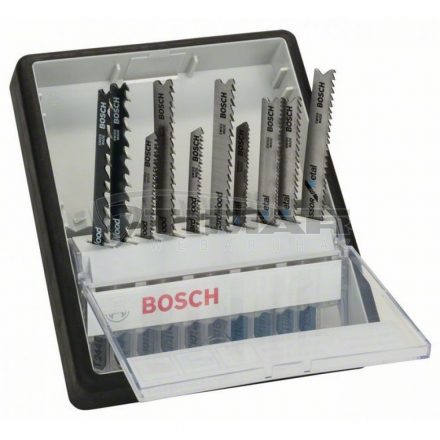 Bosch 2607010542 Robust Line WoodandMetal variety szúrófűrészlap-klt, T alakú befogószárral 10r.