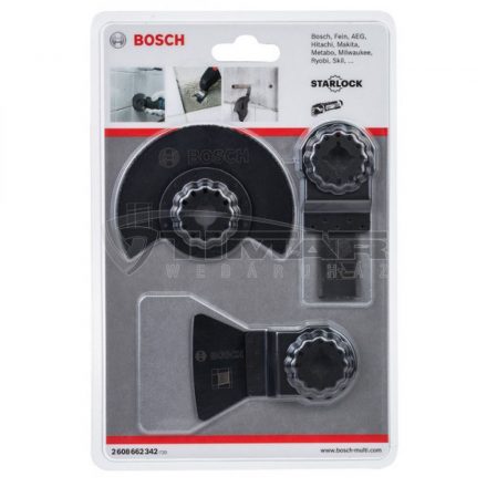 Bosch 2608662342  Starlock csempéző készlet 3részes