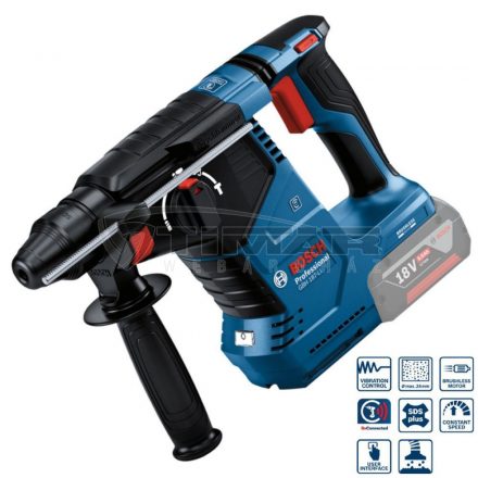 Bosch  GBH187-Li Akkus fúró-vésőkalapács SDS-Plus 18V akku és töltő nélkül, karton 0611923020