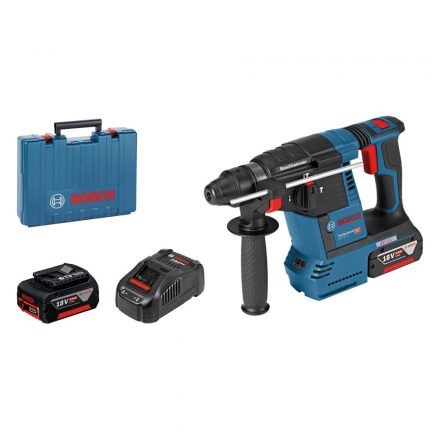 Bosch  GBH18V-26 Akkus fúró-vésőkalapács SDS-Plus 18V 6,0Ah koffer 0611909003