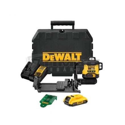 DEWALT  DCLE34031D1-QW Akkus vonallézer 3x360