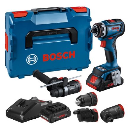 Bosch  GSR18V-90FC Akkus fúró-csavarbehajtó +cseretokmányokkal 18V 4,0A L-Boxx136 06019K6200