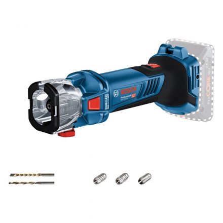 Bosch  GCU18V-30 Akkus gipszkartonmaró (élmaró) 18V akku és töltő nélkül, karton 06019K8000