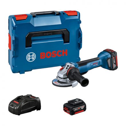 Bosch  GWS18V-10P Akkus sarokcsiszoló 125mm 18V L-Boxx136 06019J4101