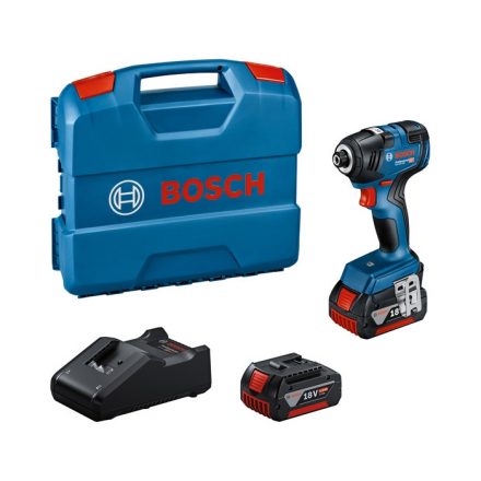 Bosch  GDR18V-200 Akkus ütvecsavarozó 1/4” 18V 4,0Ah, L-CASE 06019J2107