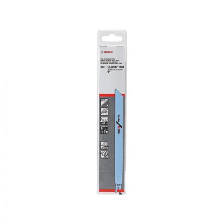 Bosch 2608657552 Szablyafűrészlap Flexible for Metal S1122BF