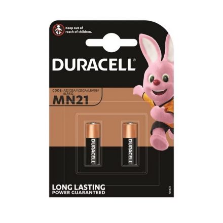 DURACELL Riasztóelem Alkáli MN21 A23 B2 /2db  DRMN21B2 5000394203969