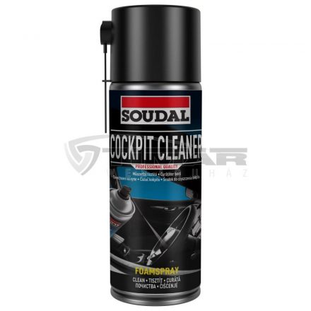 Soudal  COCKPIT CLEANER Tisztító hab spray autók belső teréhez 400ml 158021