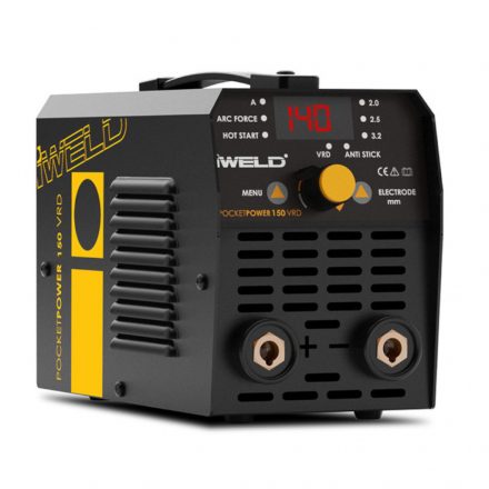 Iweld  GORILLA POCKETPOWER 150 VRD Hegesztő inverter + KOFFER (140A)  80POCPWR150