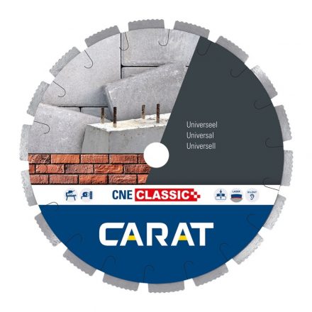 Hikoki Carat CNEC350400 CNE CLASSIC Gyémánt vágótárcsa szegmentált, tégla/kő 350x25,4mm