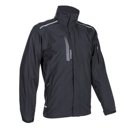 Munkavédelmi  Dzseki HOTARU M-es softshell fekete, fényvisszaverő csíkkal  5HOT01000M