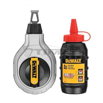 Dewalt DWHT47408-0 Kicsapózsinór piros krétaporral 30m 100 láb 6:1