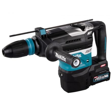 Makita  HR005GT202 Akkus fúró-vésőkalapács AWS SDS-Max 40V max XGT 5,0Ah MAKPAC koffer