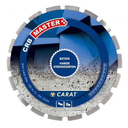 Hikoki Carat CRBM350400 CRB MASTER Gyémánt vágótárcsa szegmentált, beton 350x25,4mm