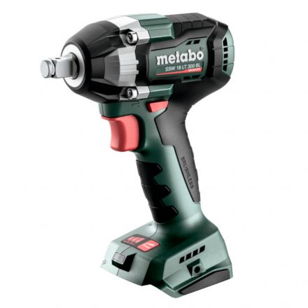 Metabo  SSW18LT300BL Akkus ütvecsavarozó 1/2” 18V akku és töltő nélkül, karton 602398850