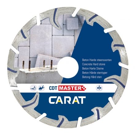 Hikoki Carat CDTM125300 Gyémánttárcsa CDT MASTER szegmentált beton/vasbeton 125x22,2mm