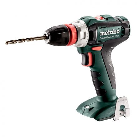 Metabo  PowerMaxx BS12Q Akkus fúrócsavarozó 12V akku és töltő nélkül, metaBOX 118 601037840