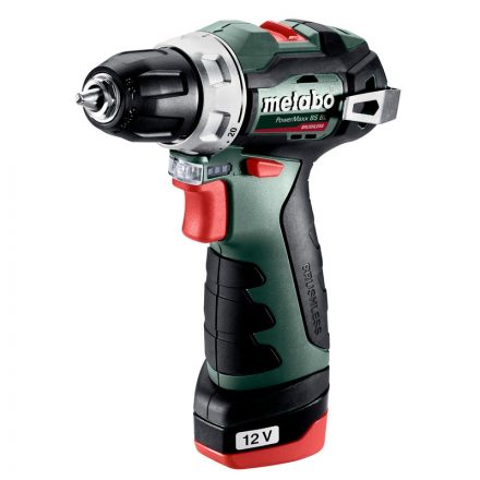 Metabo  PowerMaxx BSBL Akkus fúró-csavarbehajtó 12V Li-Power 2x2,0Ah, koffer 601721500