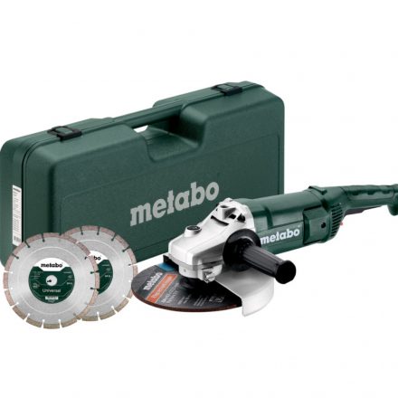 Metabo  WE2200-230 Sarokcsiszoló +2 db tárcsával 230mm 2200W koffer 691081000