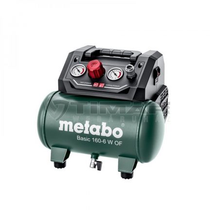 Metabo  160-6WOF Kompresszor olajmentes 6liter, 8bar 601501000