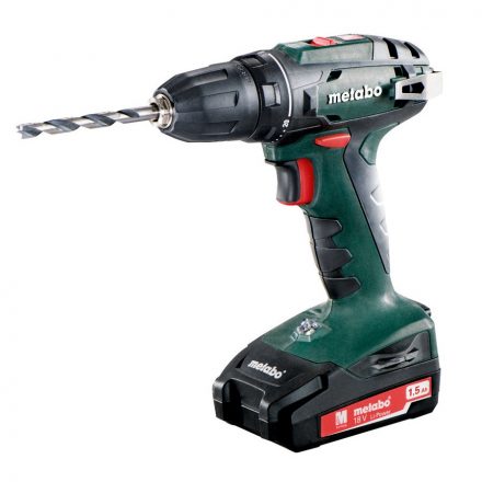 Metabo  BS18 Akkus fúró-csavarbehajtó 18V Li-Power 2x1,5Ah, koffer 602207550