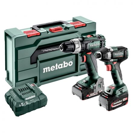 Metabo  Combo Set 2.8.6 Akkus gép szett (SB18L+SSD18LT200BL) 18V Li-Power metaBOX145L 685198000