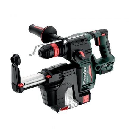 Metabo  KH18LTXBL24QSet Akkus fúró-vésőkalapács +ISA24 porelszívó SDS-Plus 18V akku, töltő nélkül, metaBOX 185 XL 601714900