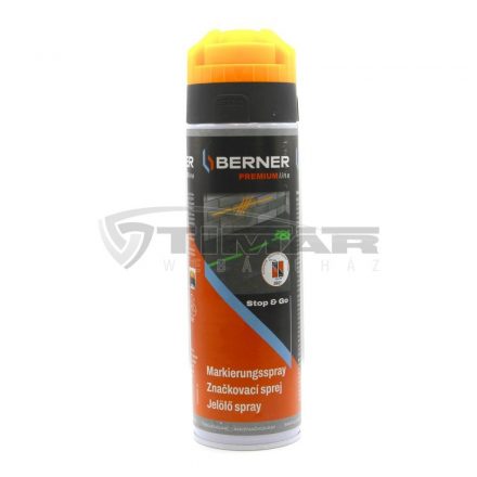 Berner  372572 Jelölőspray, NEONNARANCS 500ml