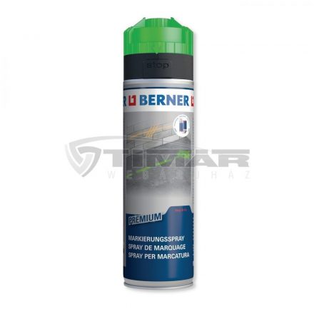 Berner  372592 Jelölőspray, NEONZÖLD 500ml