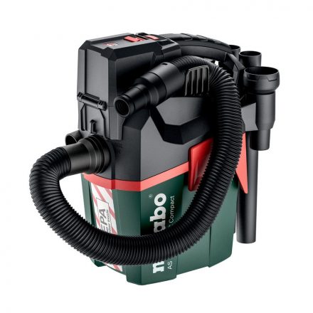 Metabo  AS18HEPAPC Compact Akkus porszívó, száraz-nedves 18V akku, töltő nélkül, HEPA szűrő 6L 602029850