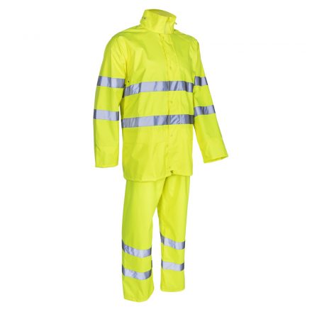 Munkavédelmi  Esőruha 2 részes HI-VIZ KAWA XL-es jólláthatósági sárga 5KAW1600XL