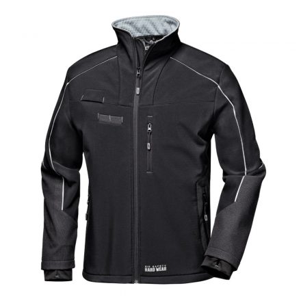 Munkavédelmi  Dzseki Sir Safety Shark 3XL-es fekete, softshell SSY-MC2566Z9-3XL