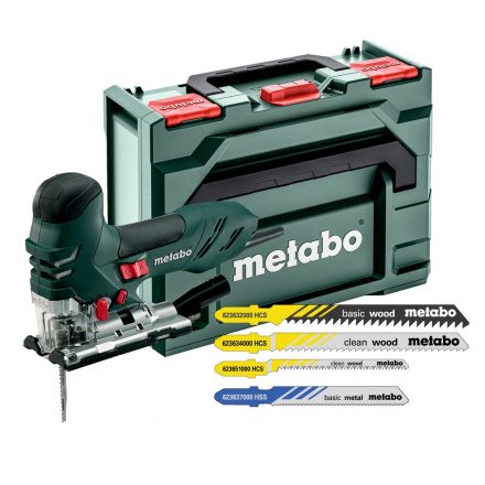 Metabo  STE140Plus Set Szúrófűrész +fűrészlap készlettel 710W metaBOX 145 601403510