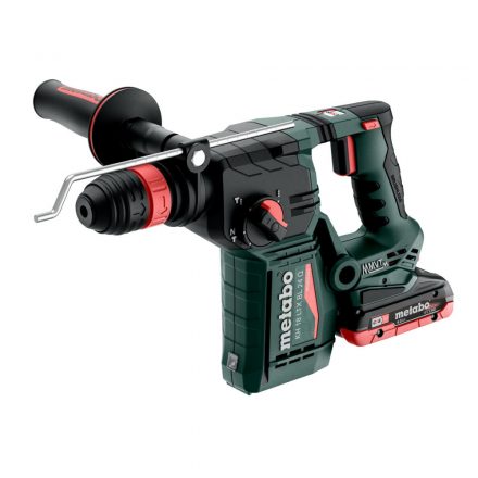 Metabo  KH18LTXBL24Q Akkus fúró-vésőkalapács SDS-Plus 18V Li-HD 2x4,0Ah metaBOX 165 L 601714800