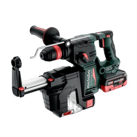 Metabo  KH18LTXBL24QSet Akkus fúró-vésőkalapács +ISA24 porelszívó SDS-Plus 18V Li-HD 2x5,5Ah metaBOX 185 XL 601714930