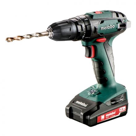 Metabo  SB18 Akkus ütvefúró-csavarbehajtó 18V Li-Power 2x1,5Ah koffer 602245550