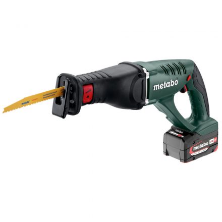 Metabo  ASE18LTX Akkus kardfűrész 18V Li-Power 4,0Ah MetaboX145L 602269610