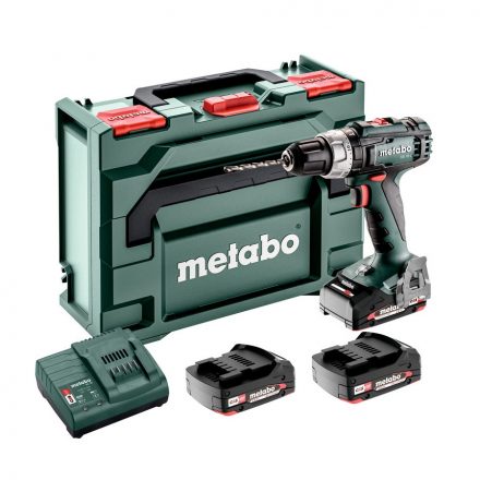 Metabo  SB18L Set Akkus ütvefúró-csavarbehajtó 18V Li-Power 3x2,0Ah metaBOX 145 602317540