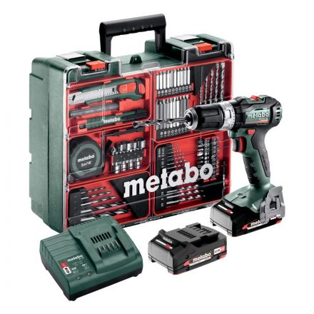 Metabo  SB18LBLSet Akkus ütvefúró-csavarozó +MOBILMŰHELY 18V Li-Power 2x2,0Ah koffer 602331880