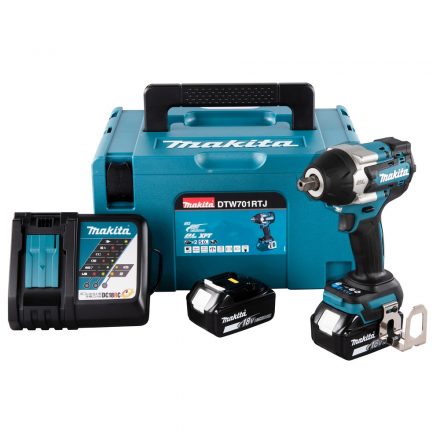 Makita  DTW701RTJ Akkus ütvecsavarbehajtó 1/2” 18V LXT 5,0Ah MAKPAC koffer