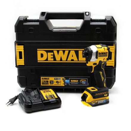 DeWalt  DCF850E1T-QW Akkus ütvecsavarozó 1/4” 18V 1x1,7Ah (Powerstack) T-STAK